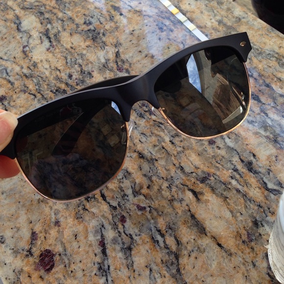 ALDO Accessories - ALDO sunglasses. Black and gold.