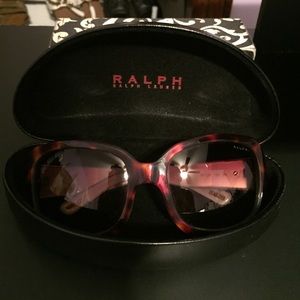 Authentic Ralph Lauren sunglasses in original case
