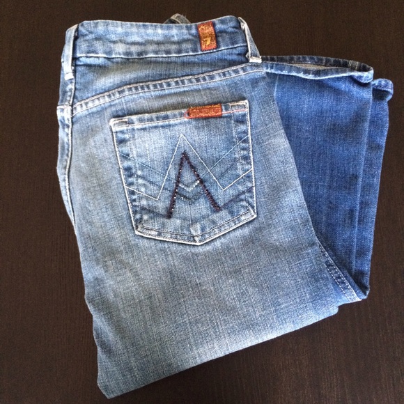 7 For All Mankind Boot Cut Jeans