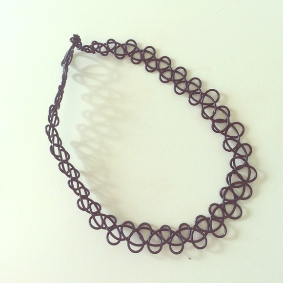 black choker