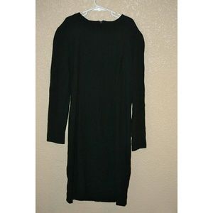 Black long sleeve dress