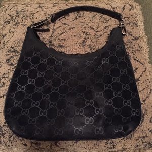 Black vintage Gucci purse