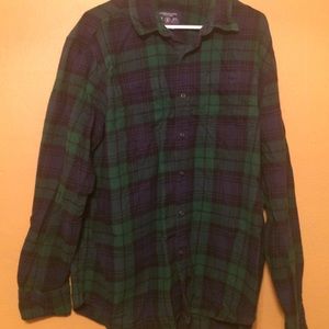 AE plaid shirt
