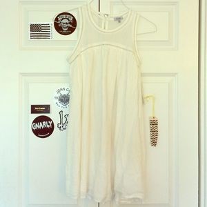 Tobi White Babydoll Dress