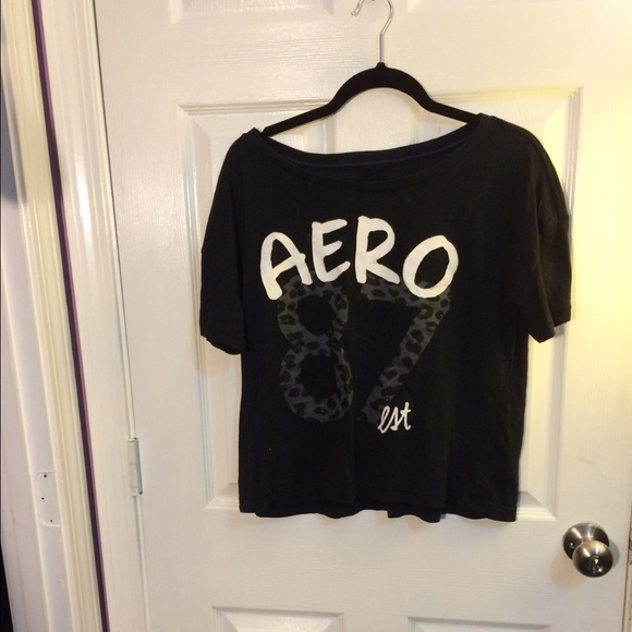 Black loose shirt