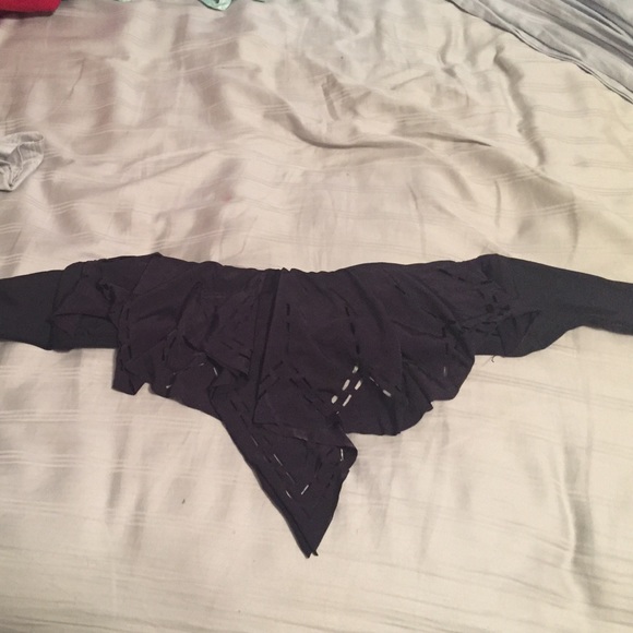 Black bikini top bandeau