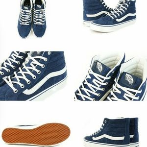 J.Crew x Vans Sk-8 Hi Slim