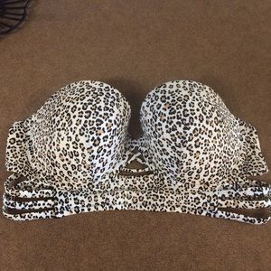 New-VS Animal Print Swim Suit Top