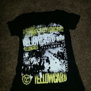 Yellowcard band tee (NWOT)