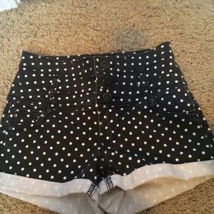 Polka dot shorts