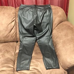 LOFT pleather pants