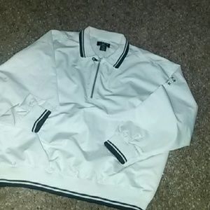 Cutter&Buck white wind breaker