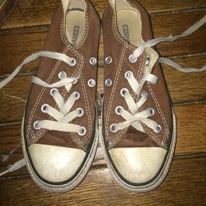 Brown children's converse