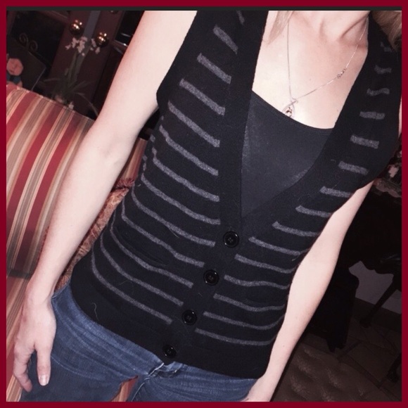 Express Jackets & Blazers - 🍉Striped Wool Vest🍉(pick any 2 items for $27)