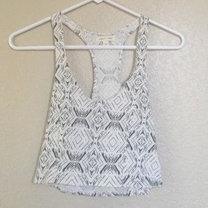 Urban Outfitters patterned crop top