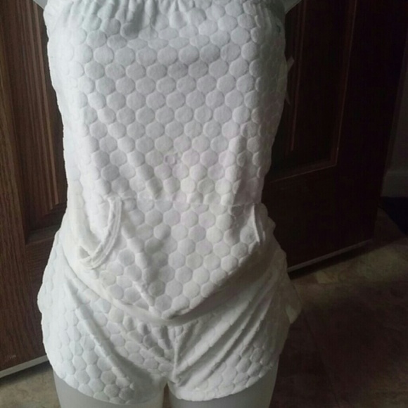 New cute Op romper coverup! , (White)