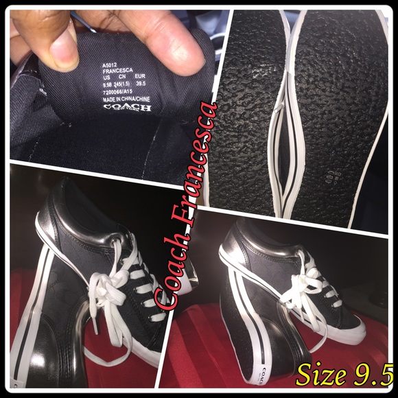 Coach Shoes - ‼️SOLD‼️💟Coach Francesca Classic Sneaker💟