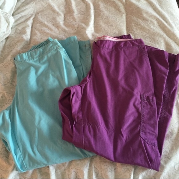 Koi XL scrub pants. Buy together or separate.