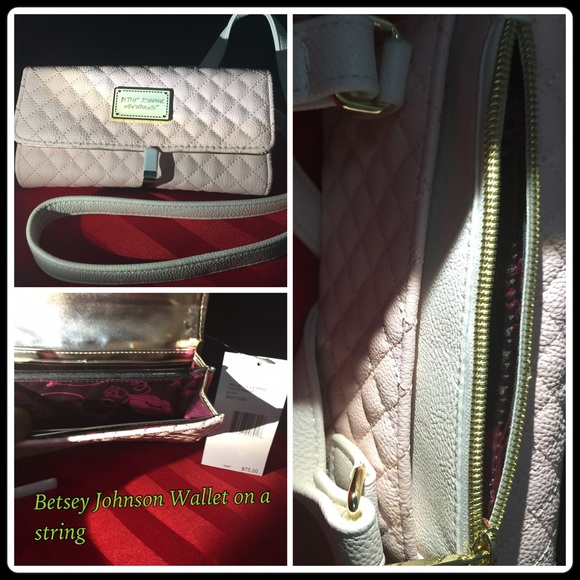 Betsey Johnson Handbags - ‼️SOLD‼️💟Betsey Johnson Wallet on a String💟