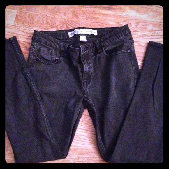 Black skinny jeans