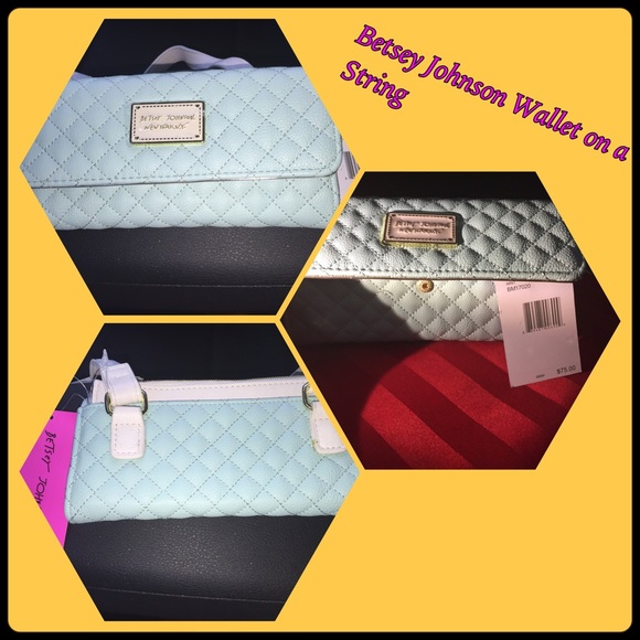Betsey Johnson Handbags - ‼️SOLD‼️💟Betsey Johnson Wallet on a string💟
