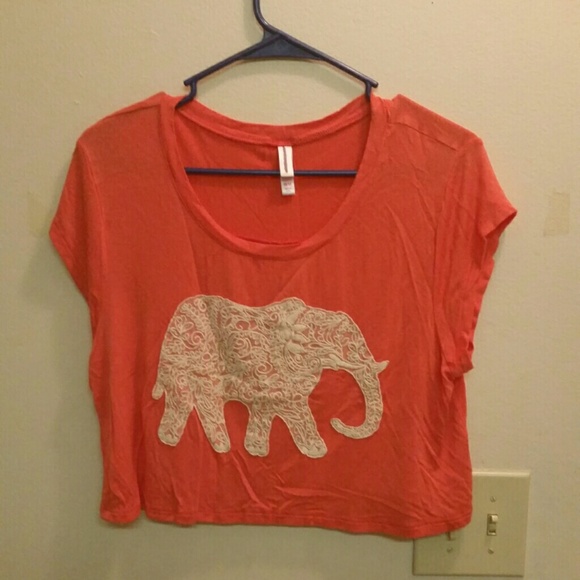 Elephant Crop Top