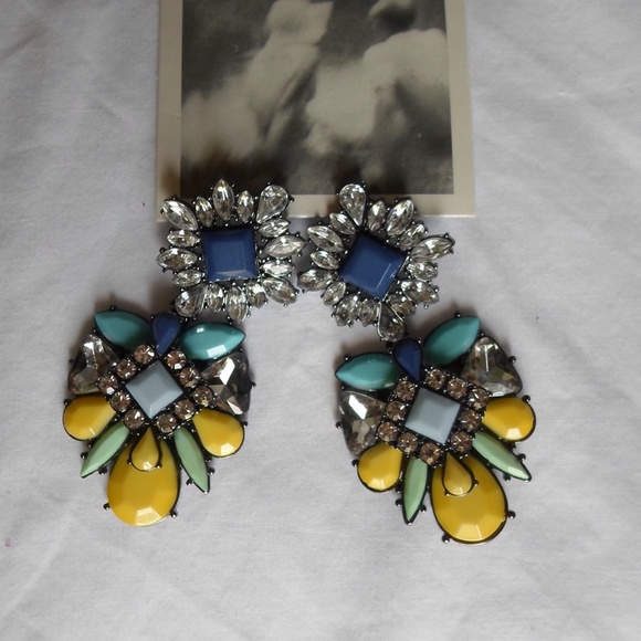Anthropologie Jewelry - Anthropologie ESTRELLADO DROPS, Turquoise, NWT
