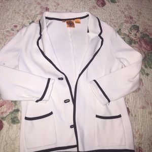 Tory Burch creme cardigan
