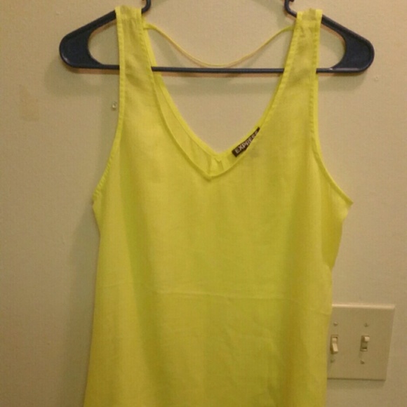 Yellow Tank Top