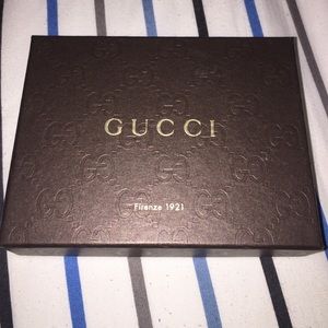 Authentic Gucci Wallet Box