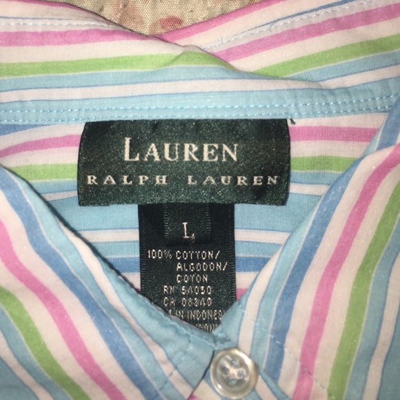 SOLD Ralph Lauren button down - Picture 2 of 3