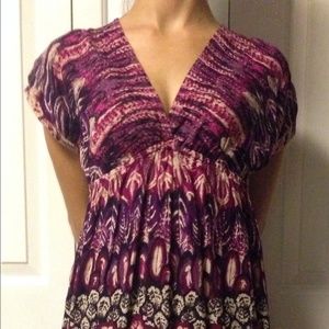 *sale* Patterned baby doll dress size small