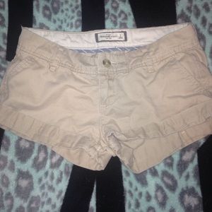 Abercrombie and Fitch khaki shorts