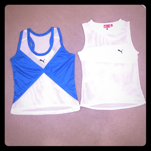 •Puma Tanks• Mesh Workout