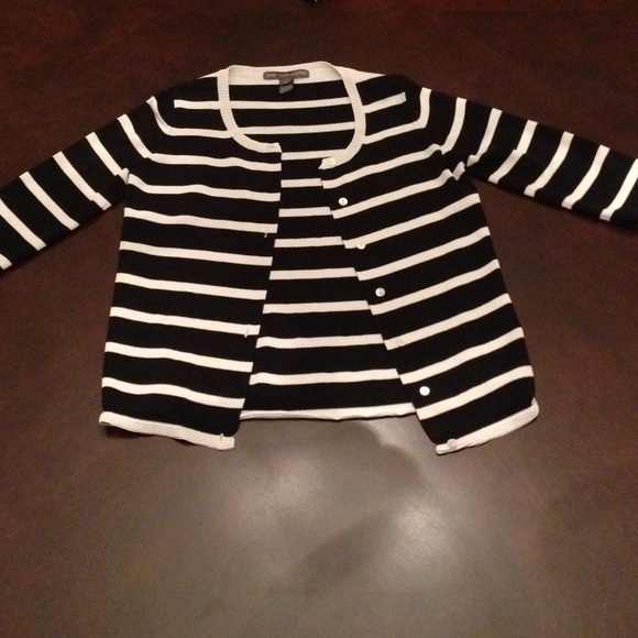 Saks striped cardigan💞