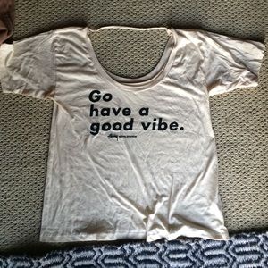 Stussy scoop neck tshirt