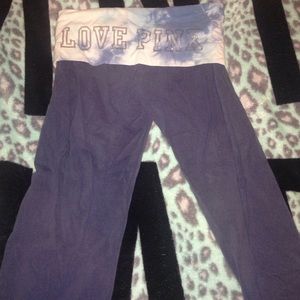 Cropped tie dye yogas