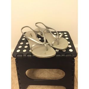 Silver/Gray Old Navy sandals