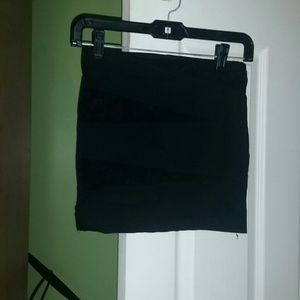 Black skirt