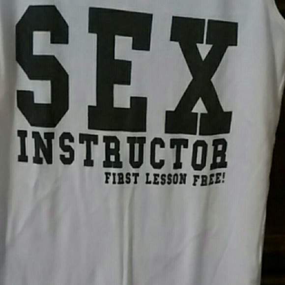 Sex instructor tank