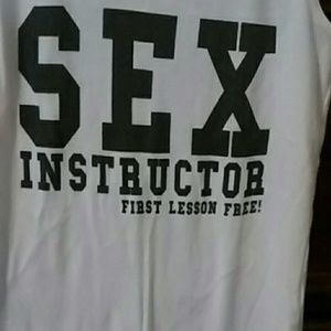 Sex instructor tank