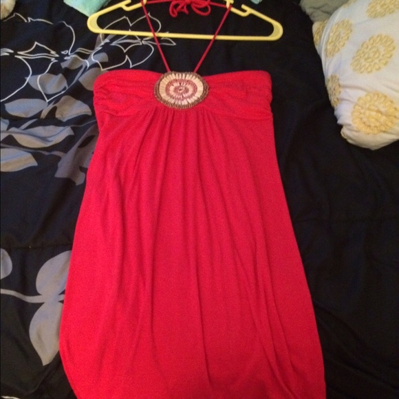 Red/orange summer dress!
