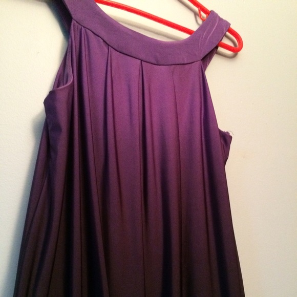 Purple ombré dress