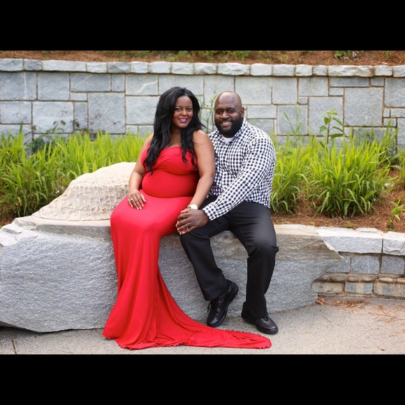 Custom Made Maternity Dress.
