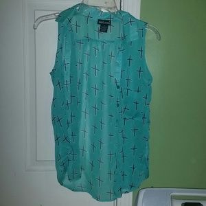 Blue crosses top