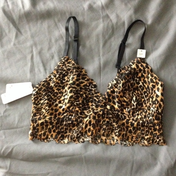 LaSenza leopard bralette