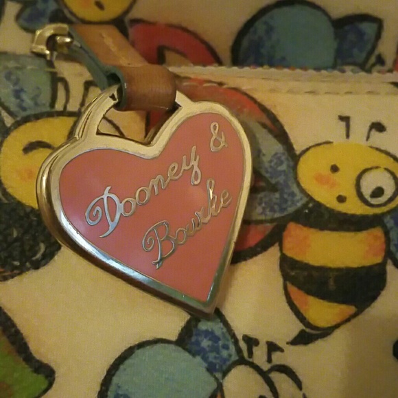 Dooney and Bourke Bumble Bee Handbag and Wallet - Picture 2 of 4
