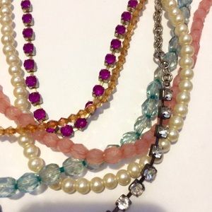 NWOT Layered Jewels Necklace