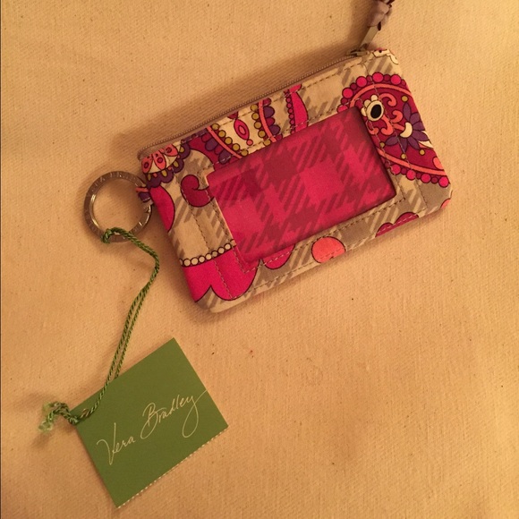 Vera Bradley zip ID case