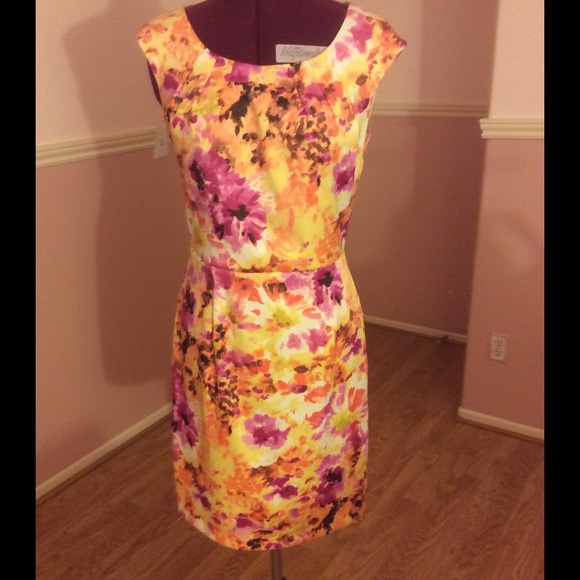 A.Byer Floral Shift Dress - Picture 3 of 4